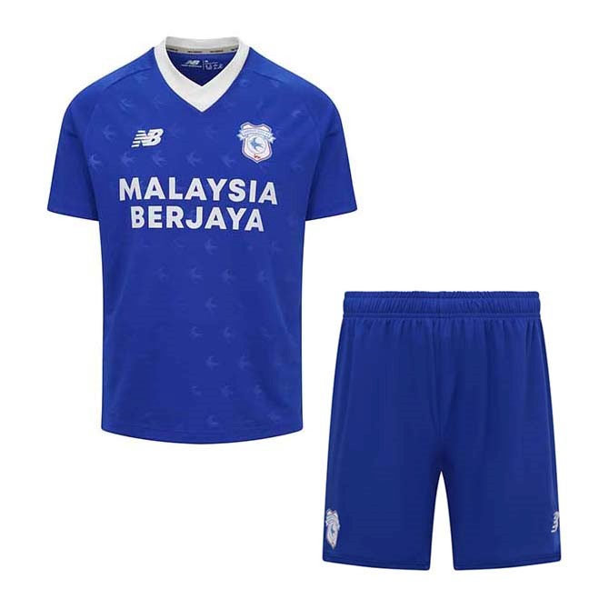 Camiseta Cardiff City 1ª Niño 2022/23
